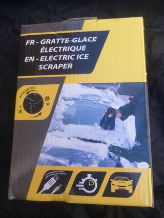 Rascador de hielo recargable electrico