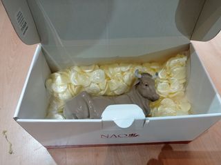 Figura buey nao lladró. Nuevo