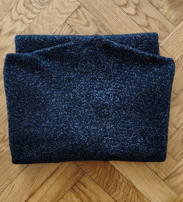 Cardigan nero con brillantini nuovo