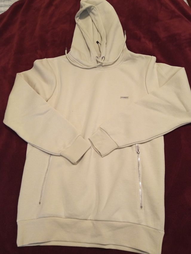 Sudadera beige