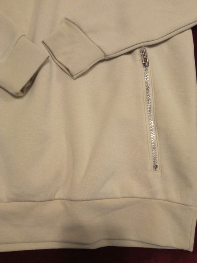 Sudadera beige