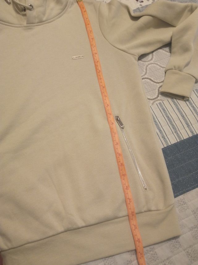 Sudadera beige