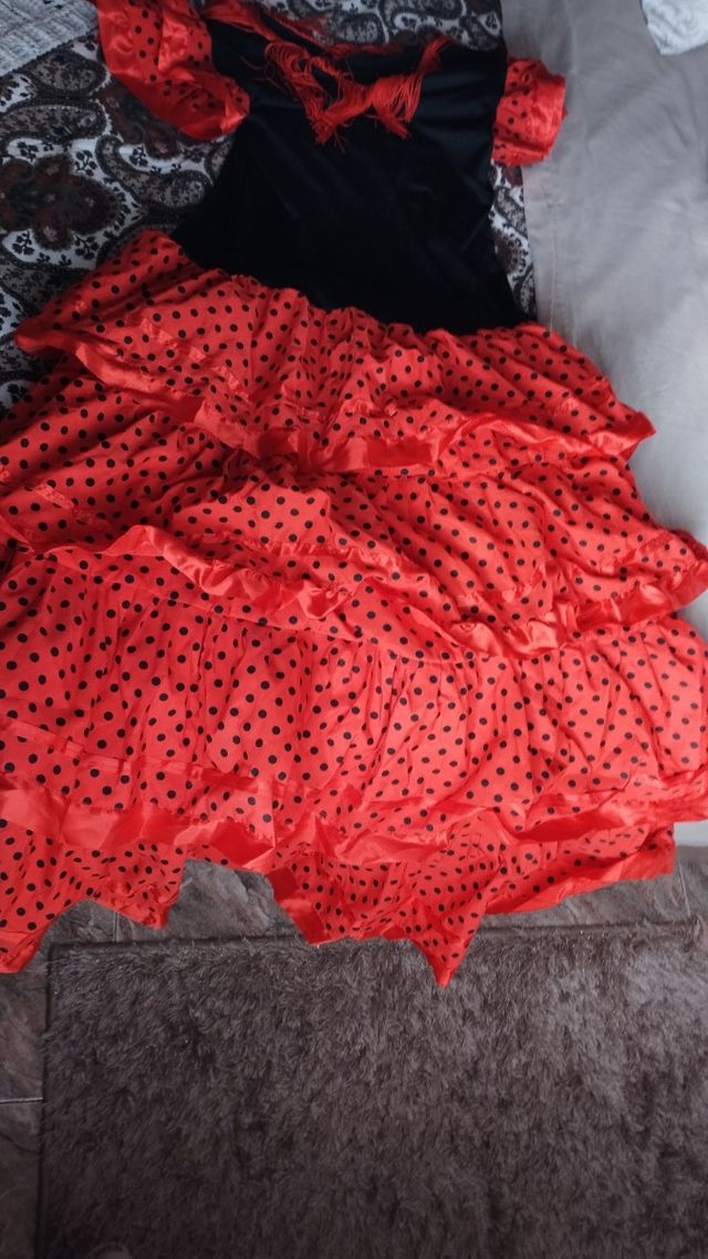 DISFRAZ DE FLAMENCA