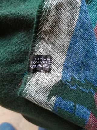 Scialle / sciarpa misto lana