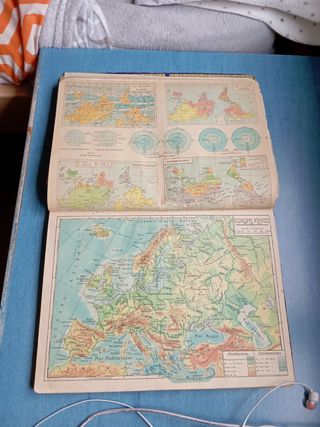 Atlas 1958 geografía universal