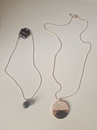 Lote de 2 collares