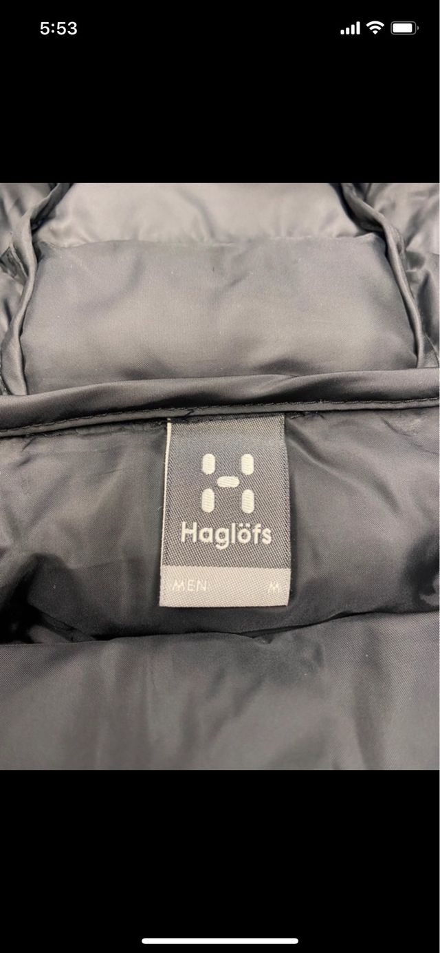plumas chaqueta Haglöfs