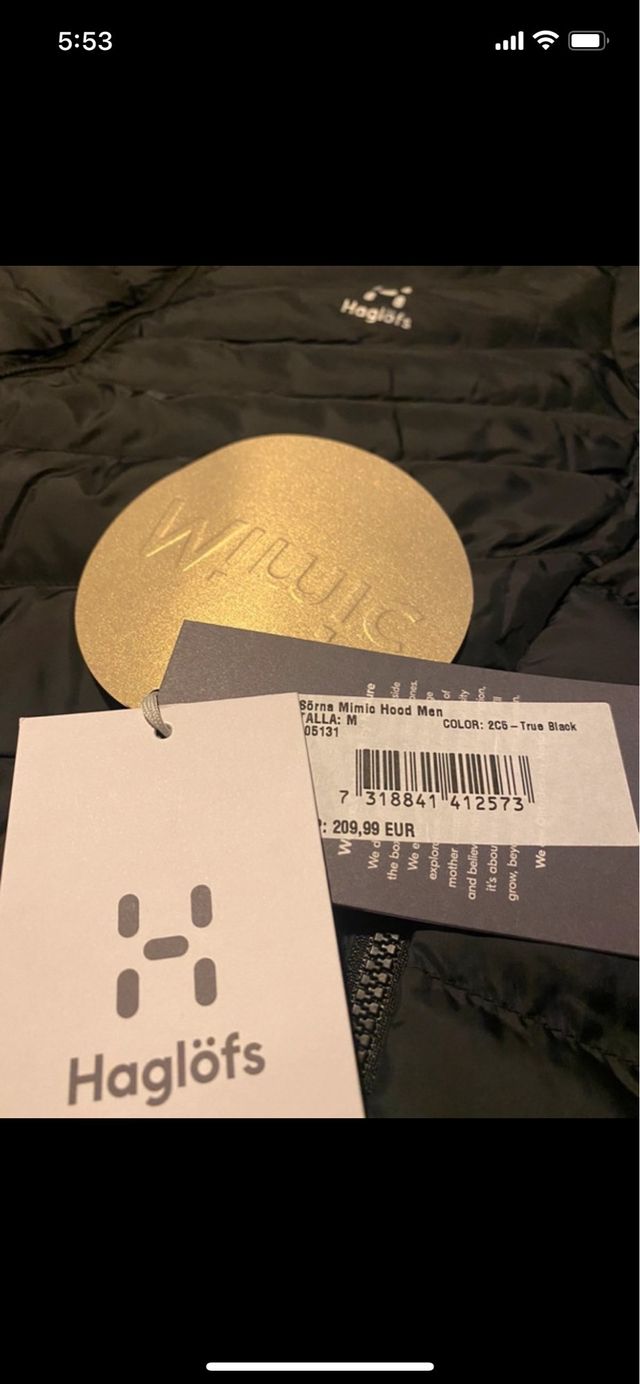 plumas chaqueta Haglöfs