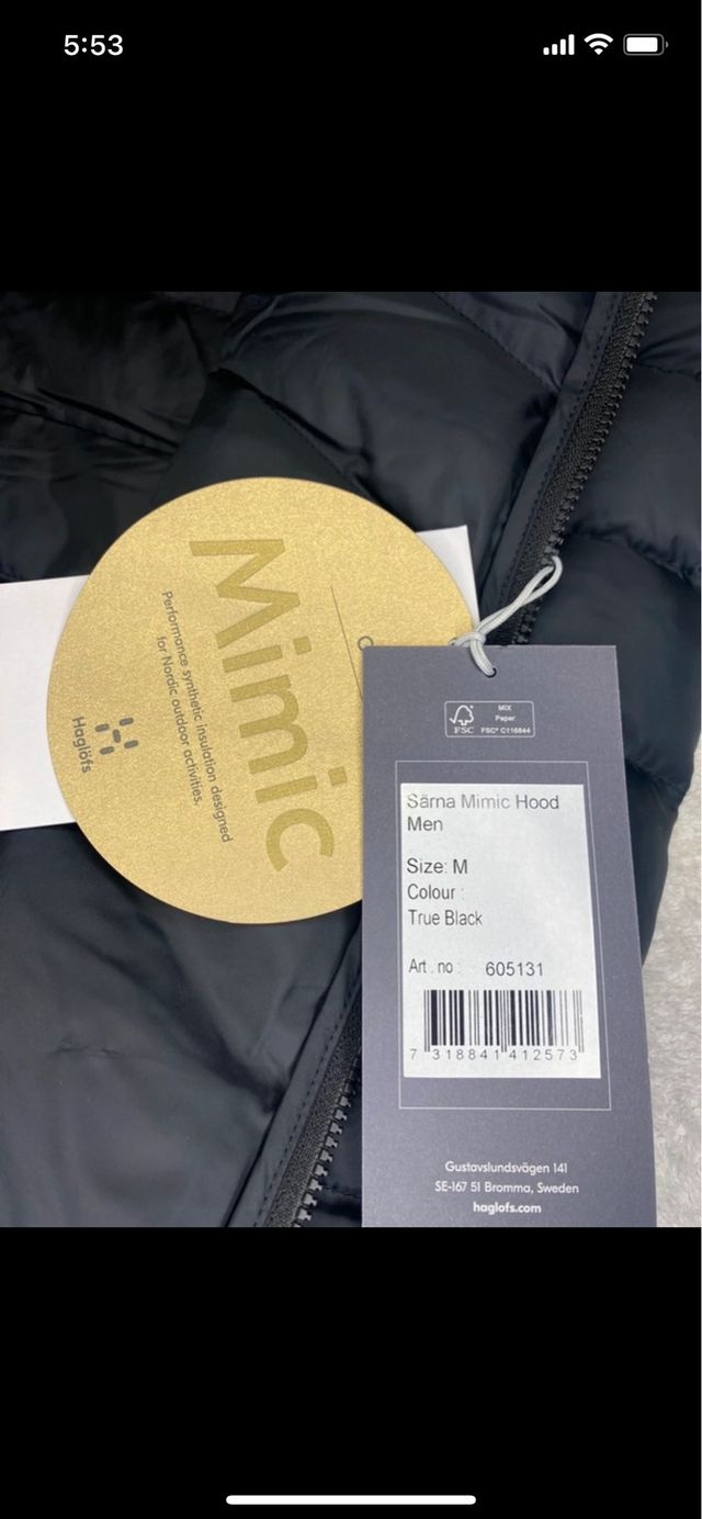 plumas chaqueta Haglöfs