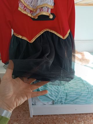 Disfraz capitán barco bebé niña