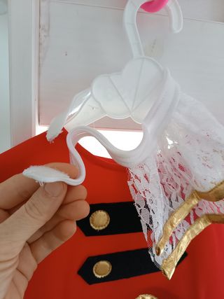 Disfraz capitán barco bebé niña