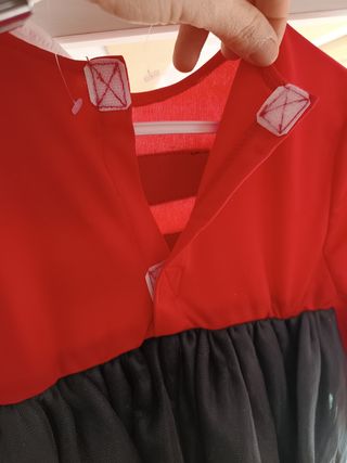 Disfraz capitán barco bebé niña