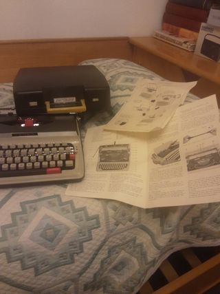 Máquina escribir portátil