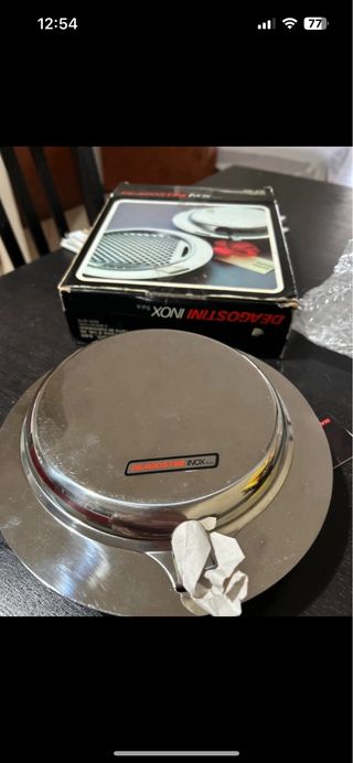 formaggiera con grattugia in acciaio