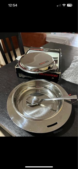 formaggiera con grattugia in acciaio