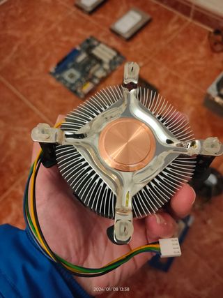 2 ventiladores/disipador Intel Core2quad