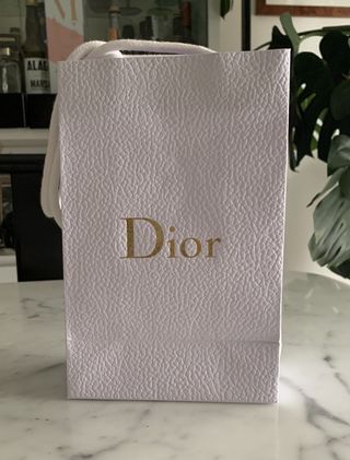 Shopper busta regalo in carta Dior