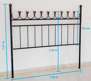 Cabezal o cabecero de forja