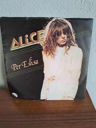 Disco 45 giri vintage Alice "Per Elisa"