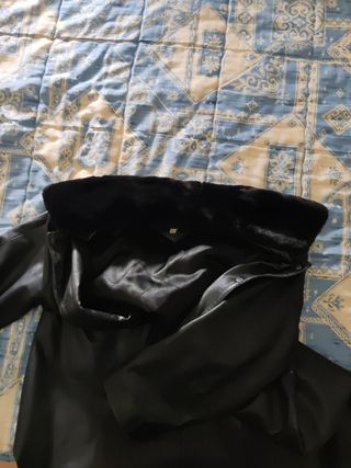 Abrigo de piel de mujer 
