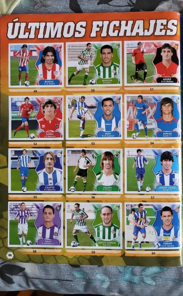 Album de cromos 2008/2009