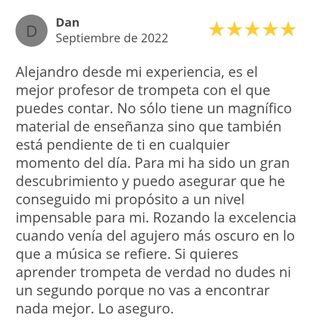 Clases particulares de música