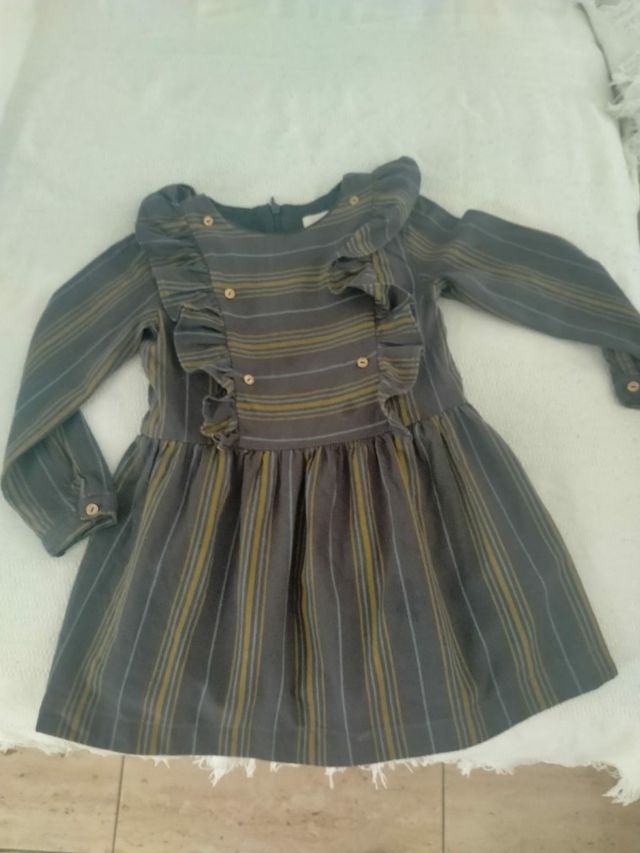 Vestido gris Gocco
