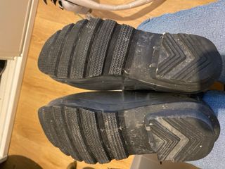 Botas altas Hunter originales talla 39 gris oscuro