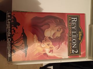 VHS El Rey León 1 y 2