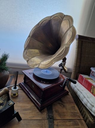 Engranaje de gramola/gramófono/ La voz de su amo