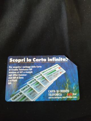 scheda telefonica rara collezionismo