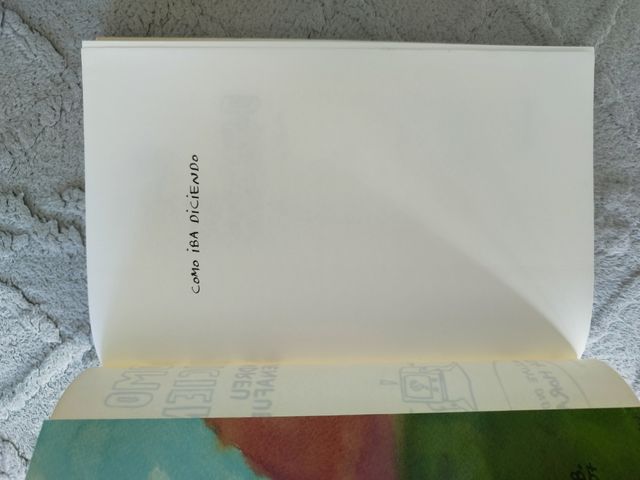 Libro Como iba Diciendo 