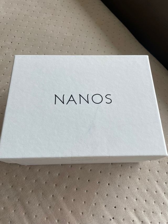 Merceditas piel granate Nanos