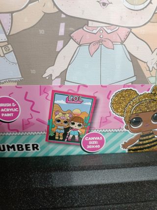 Quadro L.O.L. Surprise da dipingere