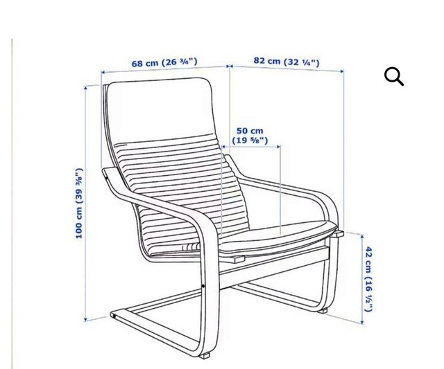 Estructura sillón ikea
