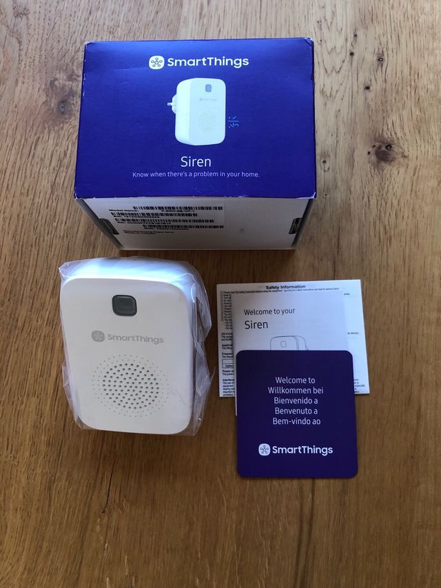 SmartThings Siren - PRECINTADA