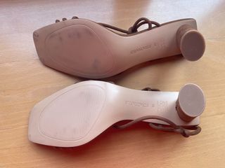 sandalias tacón medio