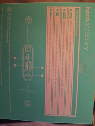 Altavoz portátil bluetooth