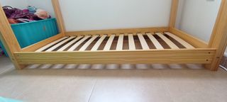 Cama estilo Montessori