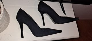 Zapatos Negro Tacon