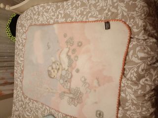 manta cuna o manta cuco bebé manterol terciopelo