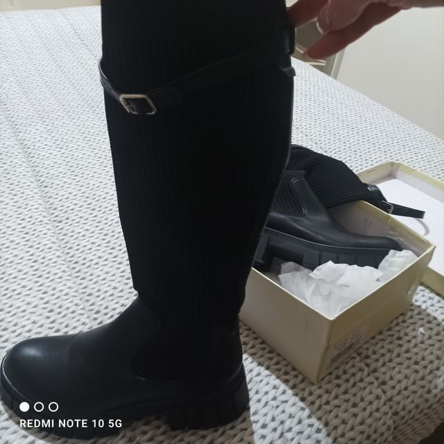 Stivali donna lungo nero taglia 41