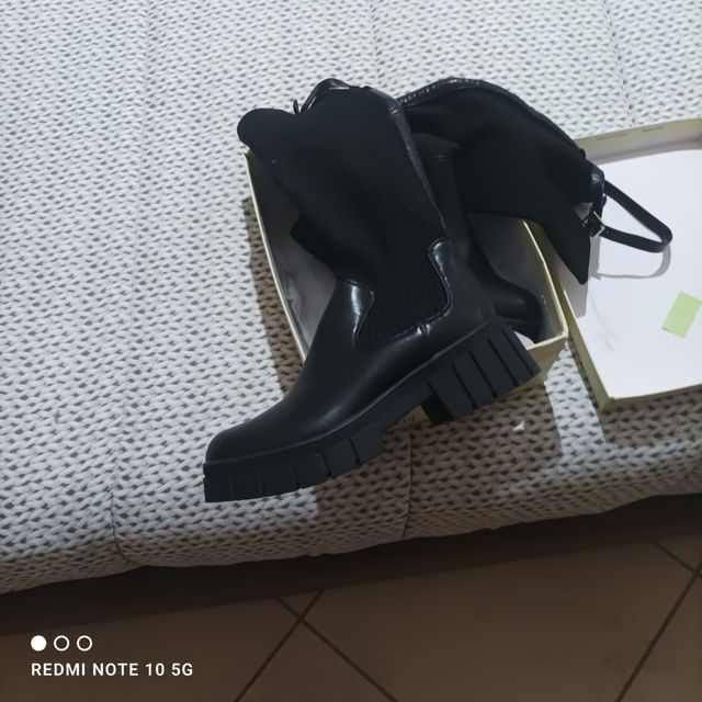 Stivali donna lungo nero taglia 41