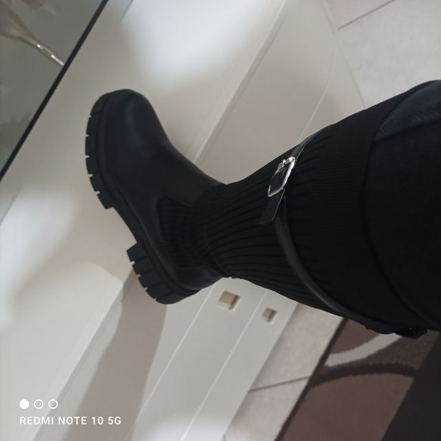 Stivali donna lungo nero taglia 41