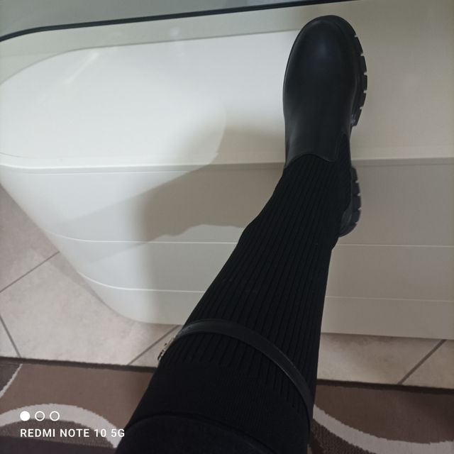 Stivali donna lungo nero taglia 41