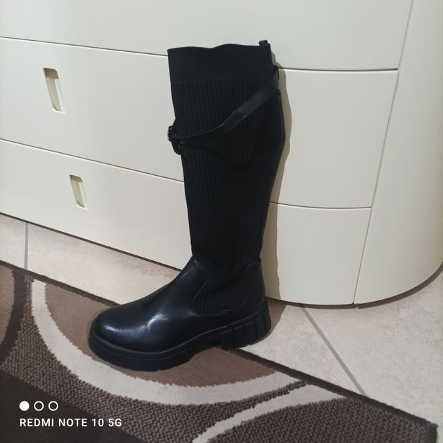 Stivali donna lungo nero taglia 41