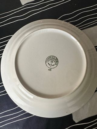 vajilla Pickman Cartuja Sevilla