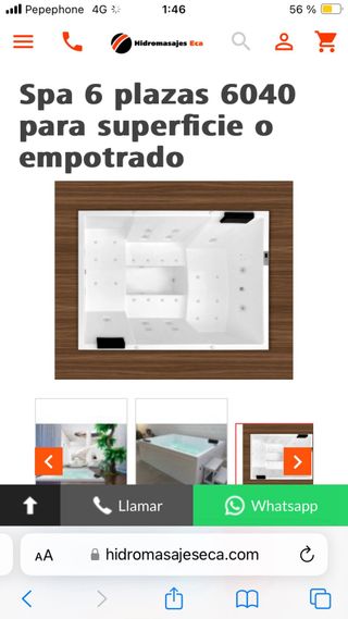 jacuzi 8 plazas salino