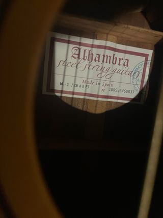 Guitarra Alhambra Wood Series W-1 (2005)