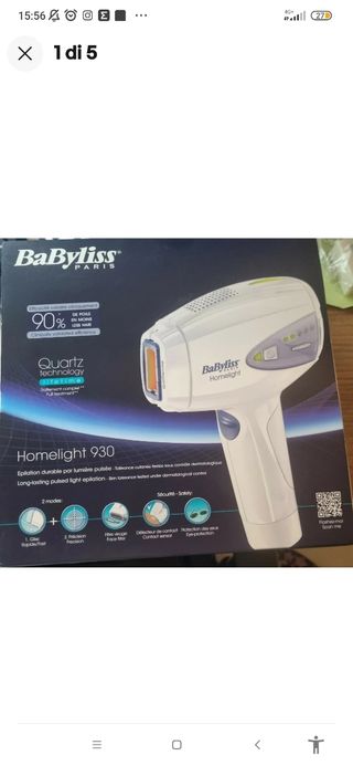 Luce pulsata babyliss